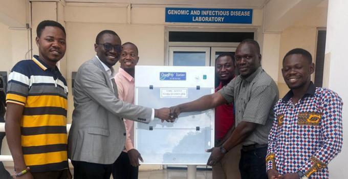 Genomic and Infectious Diseases Laboratory (GIDL) Donates PCR Safety Hood to Boost Practical Training at KNUST Medical Diagnostics Department